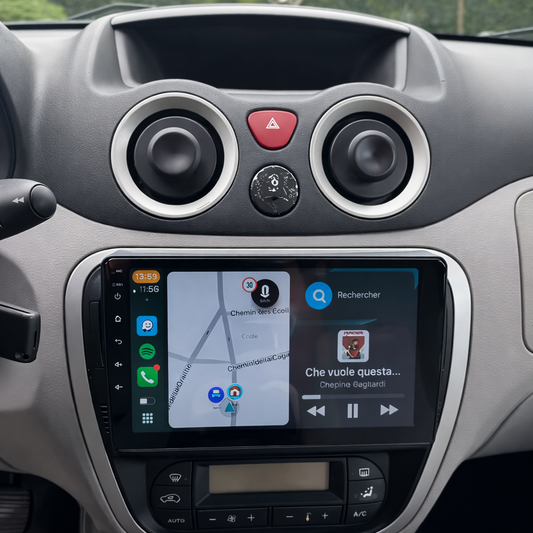 Écran CarPlay Citroen C3 intégré tableau de bord