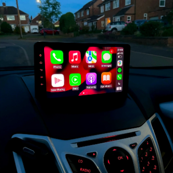 Écran CarPlay Ford Fiesta 2009-2011 intégré tableau de bord