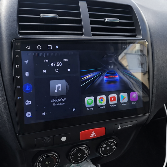 Écran CarPlay Mitsubishi ASX 1 intégré tableau de bord