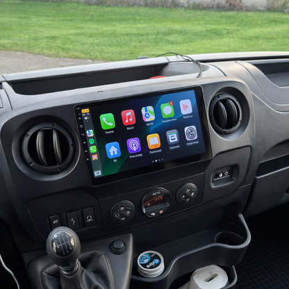 Écran CarPlay Renault Master intégré tableau de bord