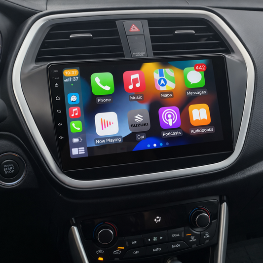 Écran CarPlay Suzuki SX4 S-Cross intégré tableau de bord