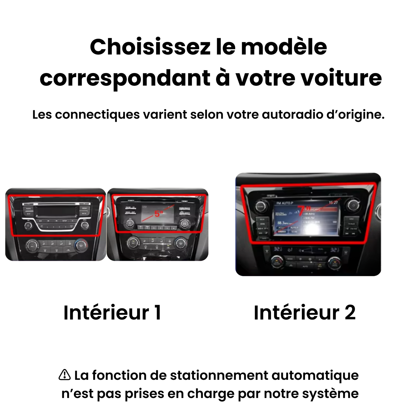 Comparatif Autoradio Carplay Nissan X trail 3