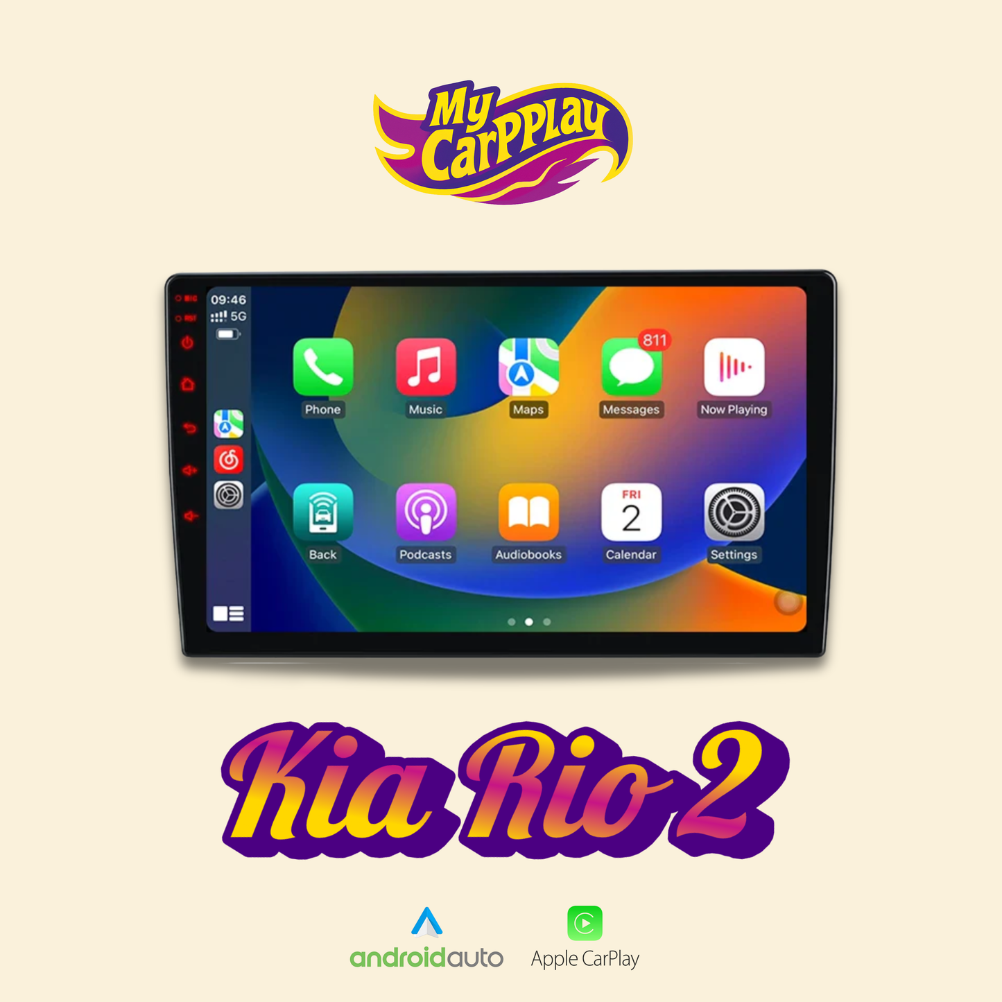 CarPlay Kia Rio 2 2005-2011