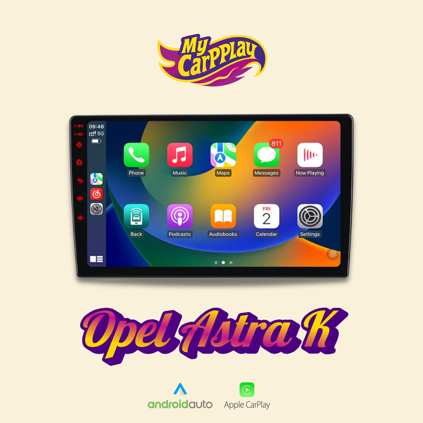 CarPlay Opel Astra K 2015-2020