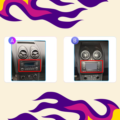 Carplay Nissan Qashqai J10 2006-2013