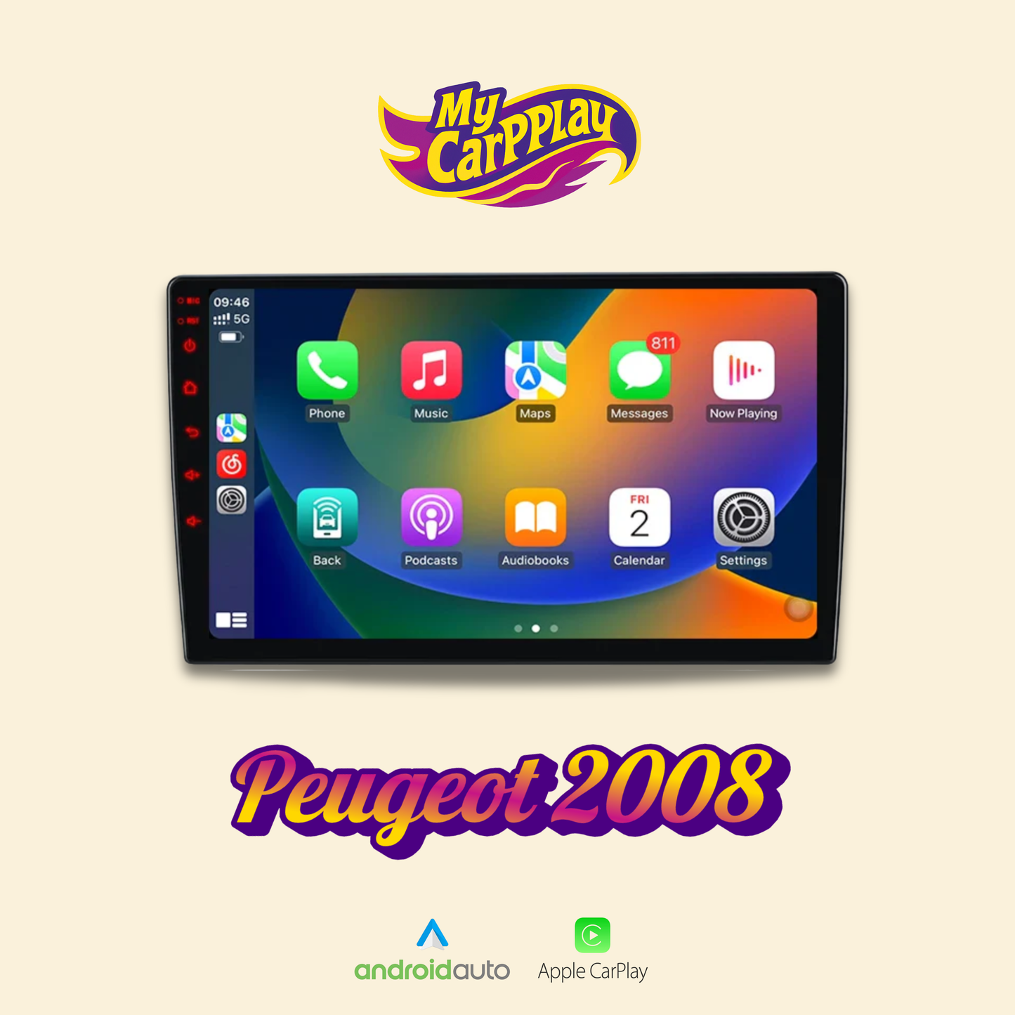 CarPlay Peugeot 2008 2012-2018