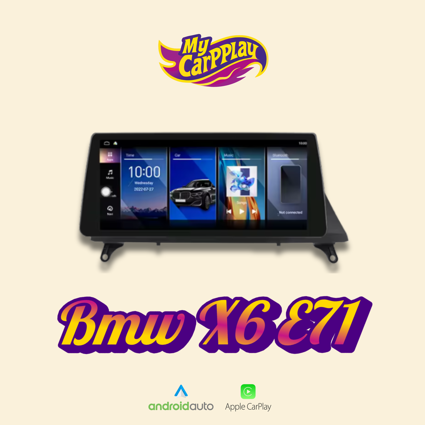 Carplay Bmw X6 E71 2007-2014