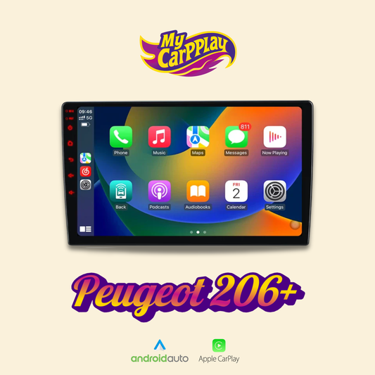 CarPlay Peugeot 206+