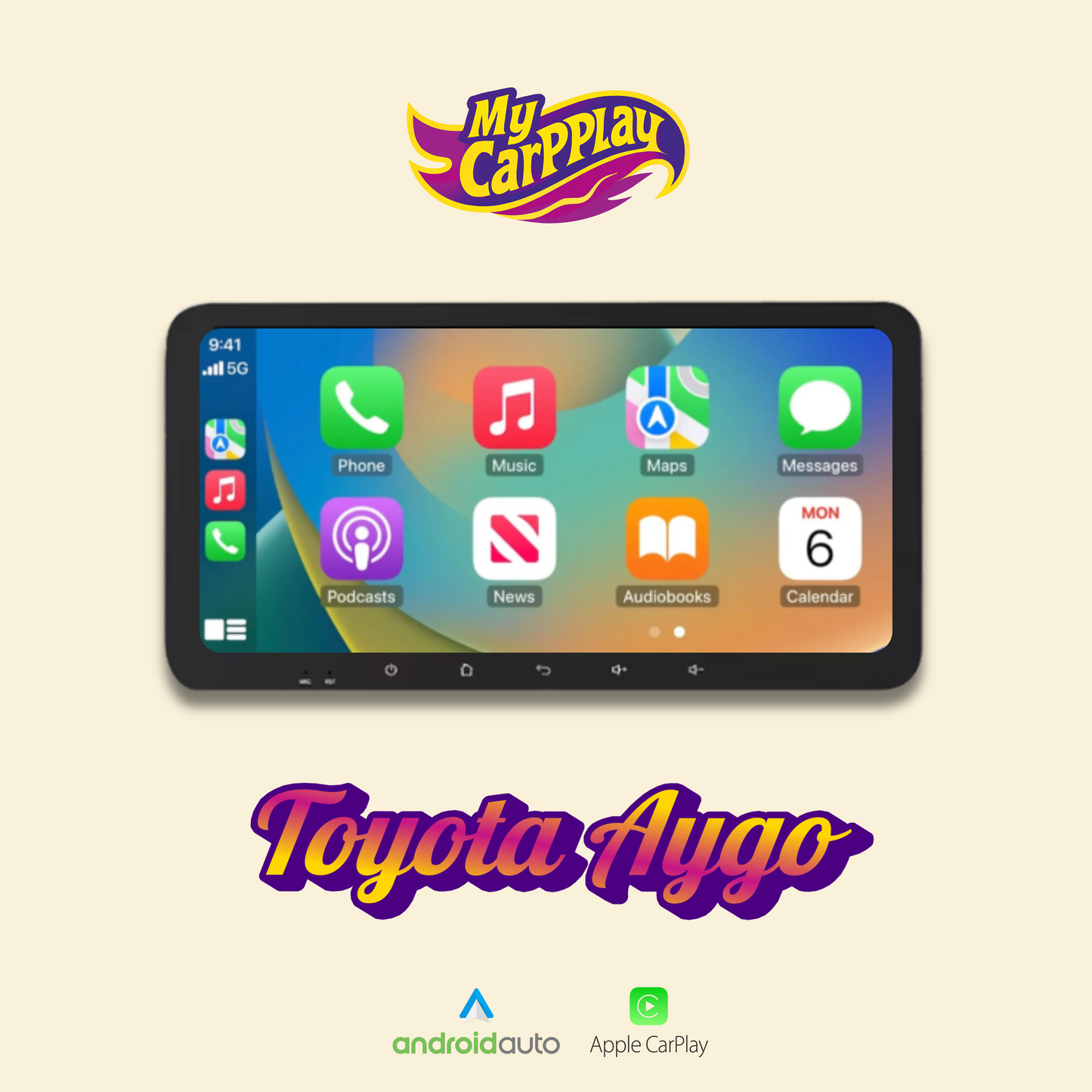 CarPlay Toyota Aygo