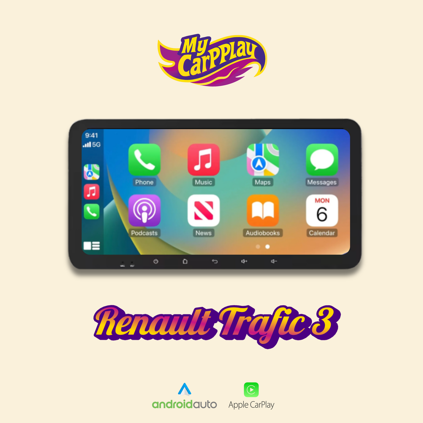 CarPlay Renault Trafic 3