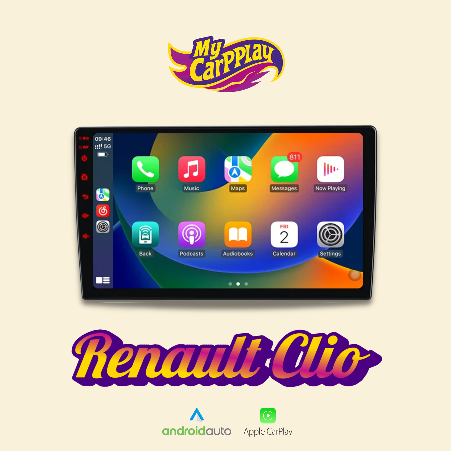 CarPlay Renault Clio 4 2011-2018