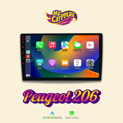 CarPlay Peugeot 206