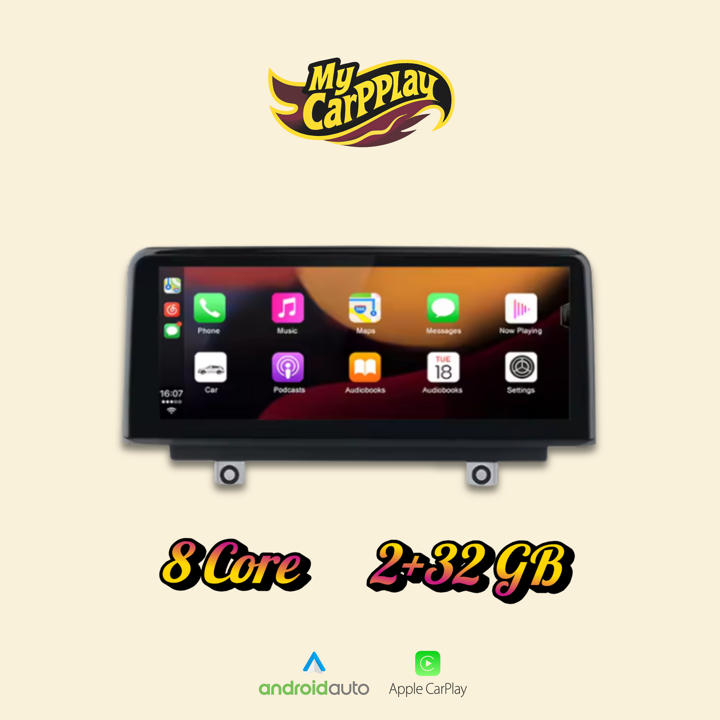 CarPlay Bmw Série 3 F30/F31/F34 ( 2013-2016 )