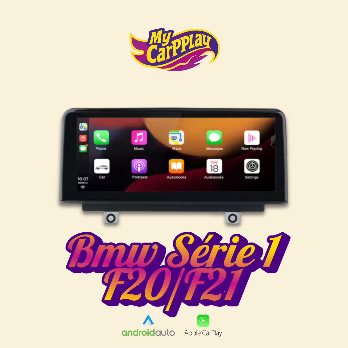 CarPlay Bmw Série 1 F20/F21 ( 2011-2016 )