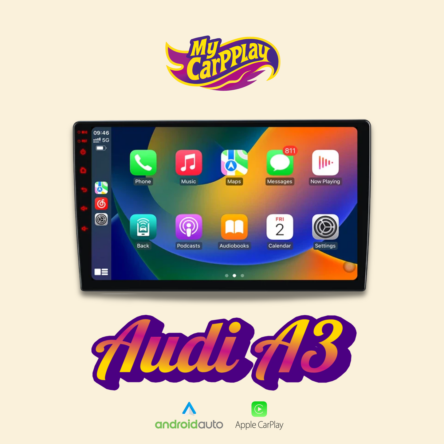 CarPlay Audi A3  2003-2013