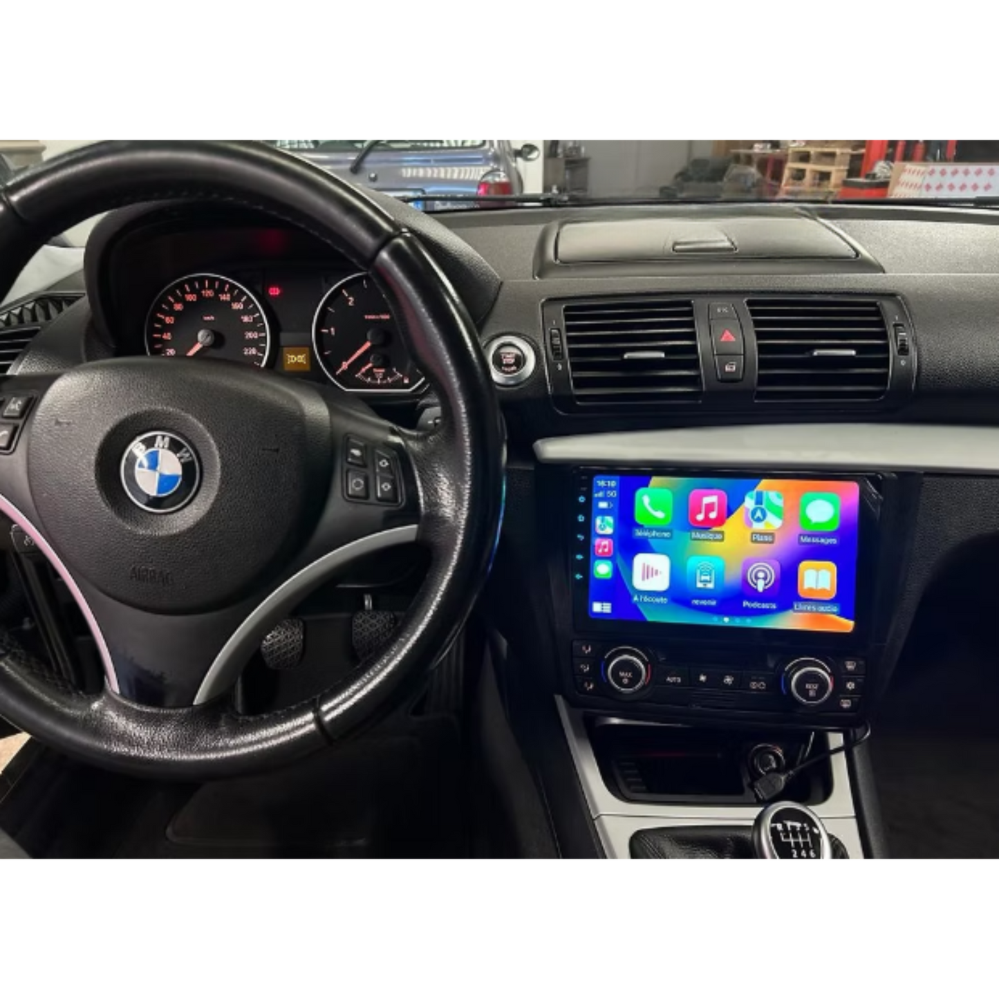 Carplay Bmw Série 1 E88, E87, E82, E81  2004-2011