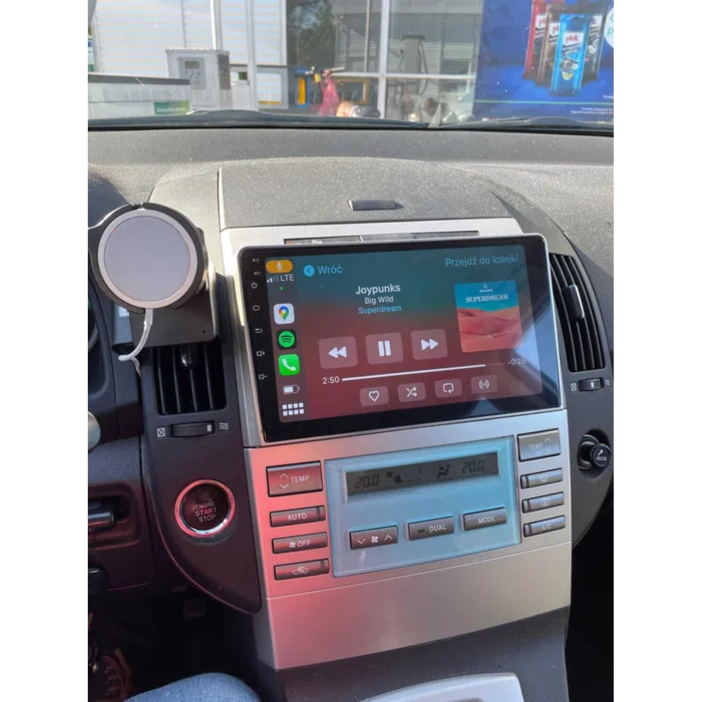 CarPlay Toyota Corolla Verso 2004-2009