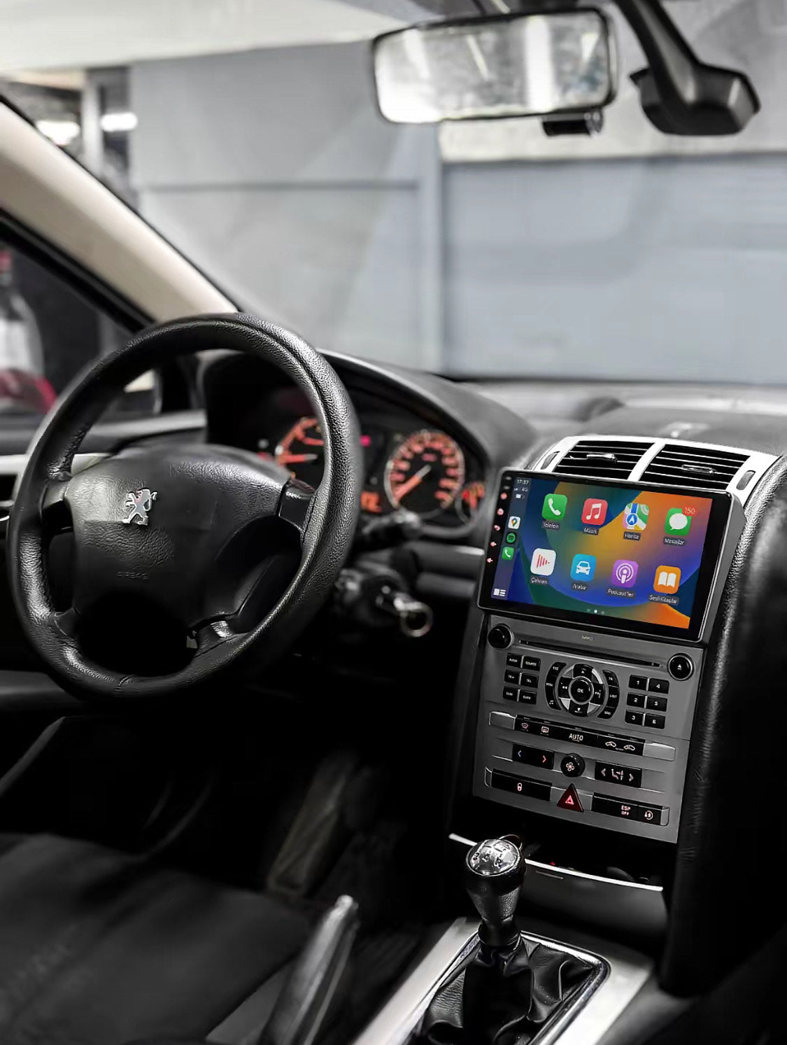 CarPlay Peugeot 407