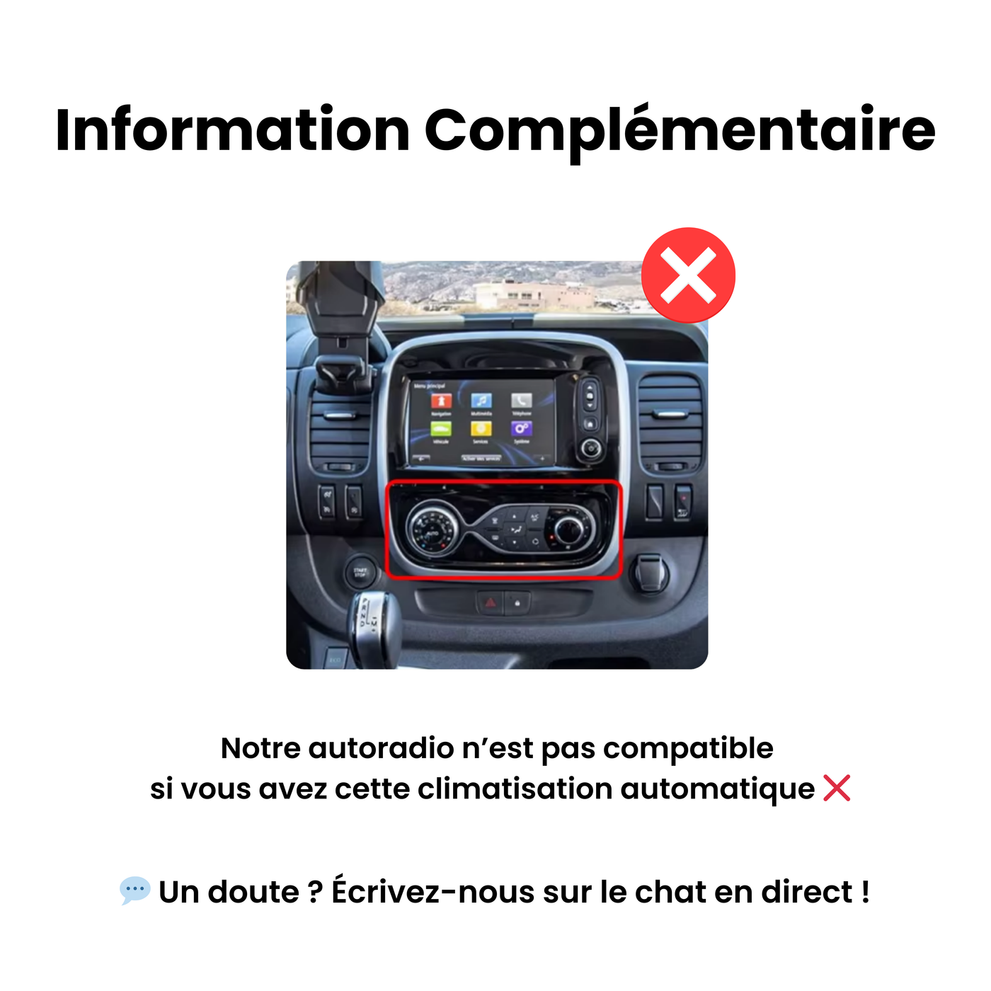 CarPlay Renault Trafic 3 (2014-2021) — image 2