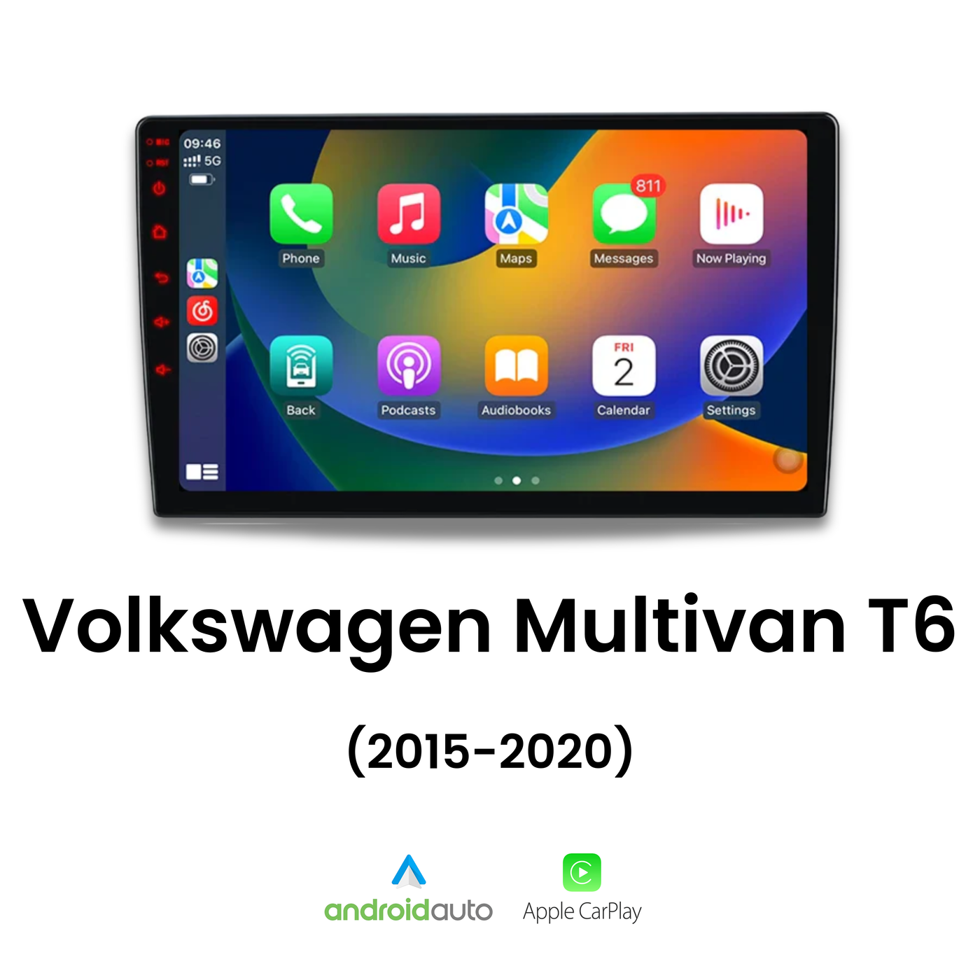CarPlay Volkswagen Multivan T6 (2015-2020) — image 9