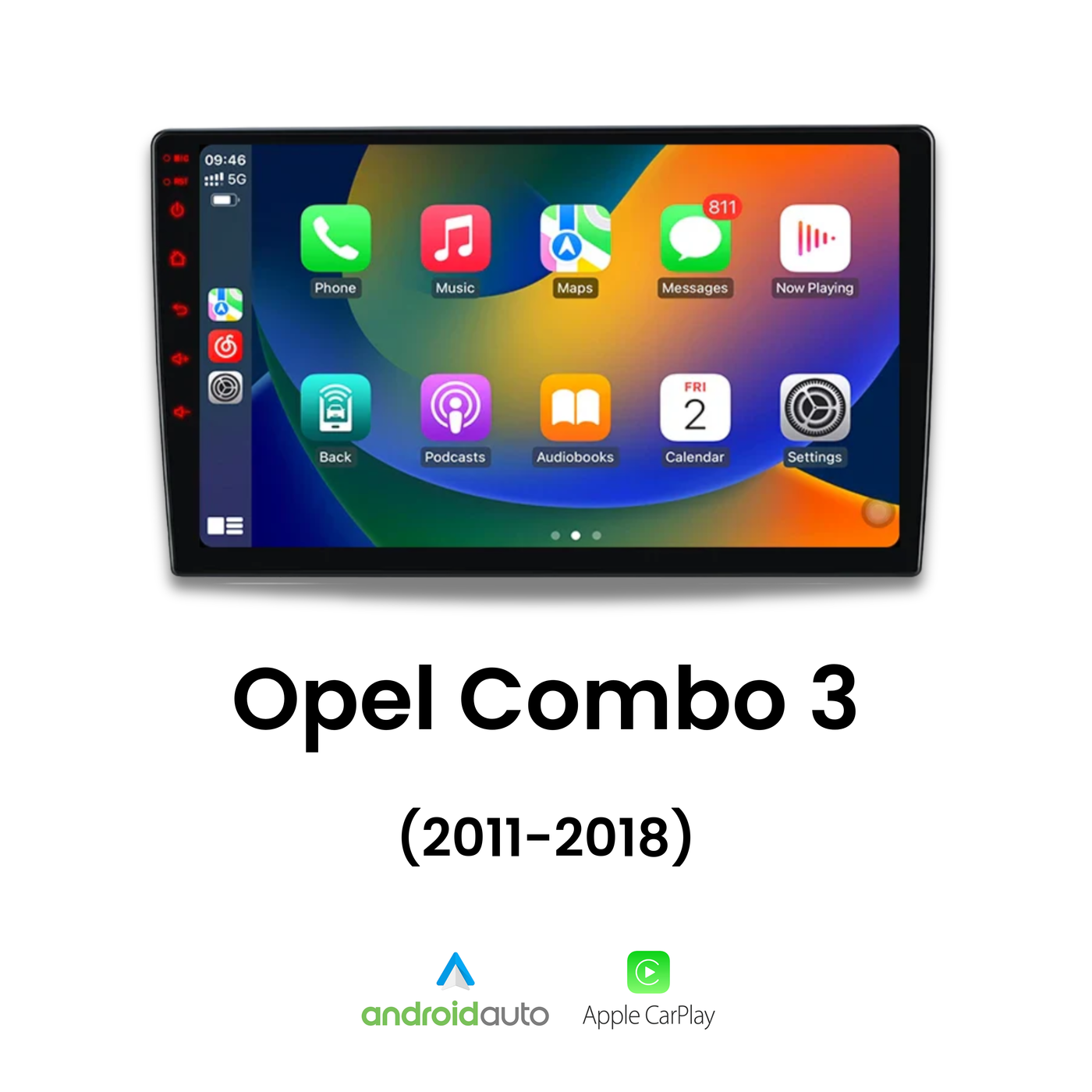 CarPlay Opel Combo 3 (2011-2018) — image 9