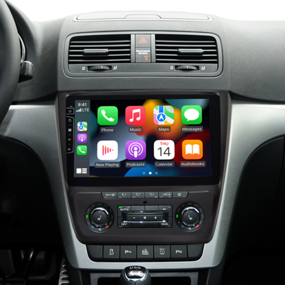 Écran CarPlay Skoda Yeti 5L intégré tableau de bord