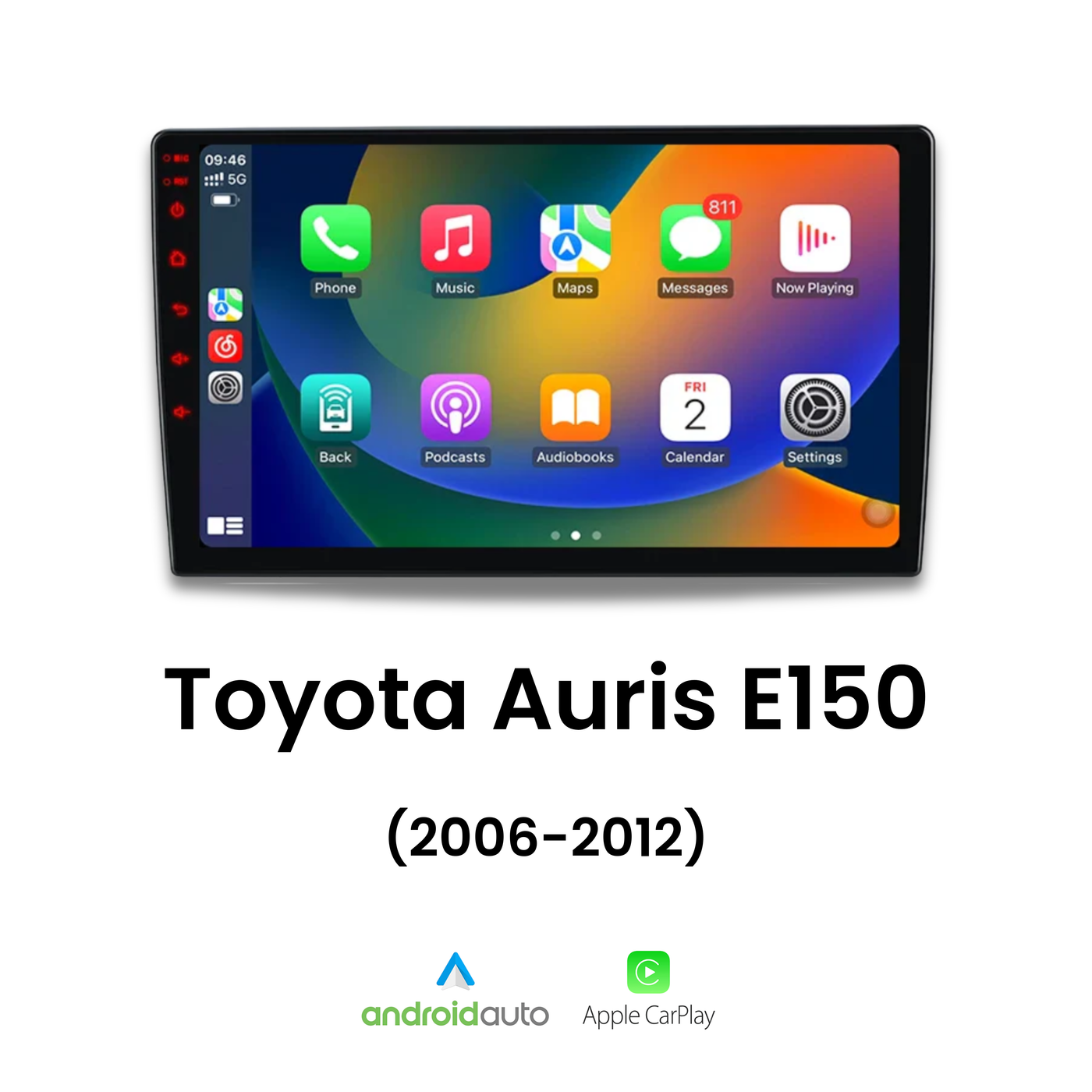 CarPlay Toyota Auris E150 (2006-2012) — image 9