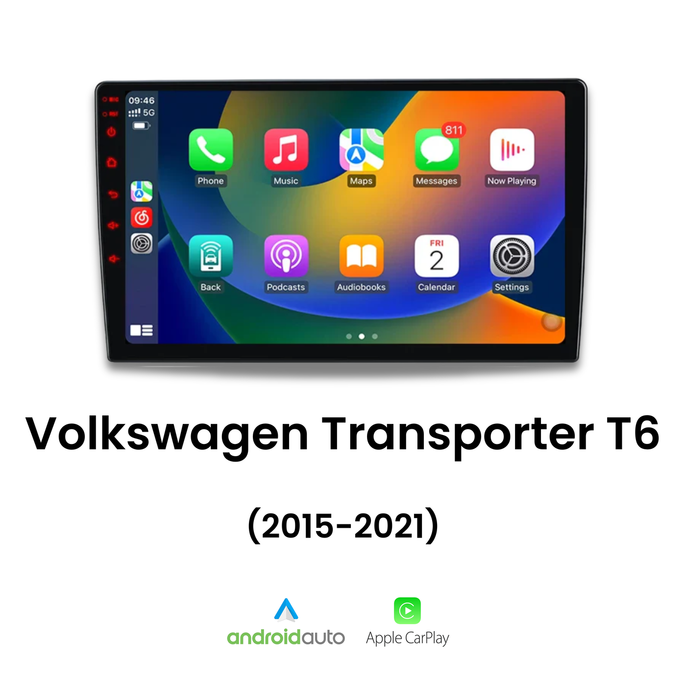 CarPlay Volkswagen Transporter T6 (2015-2021) — image 9