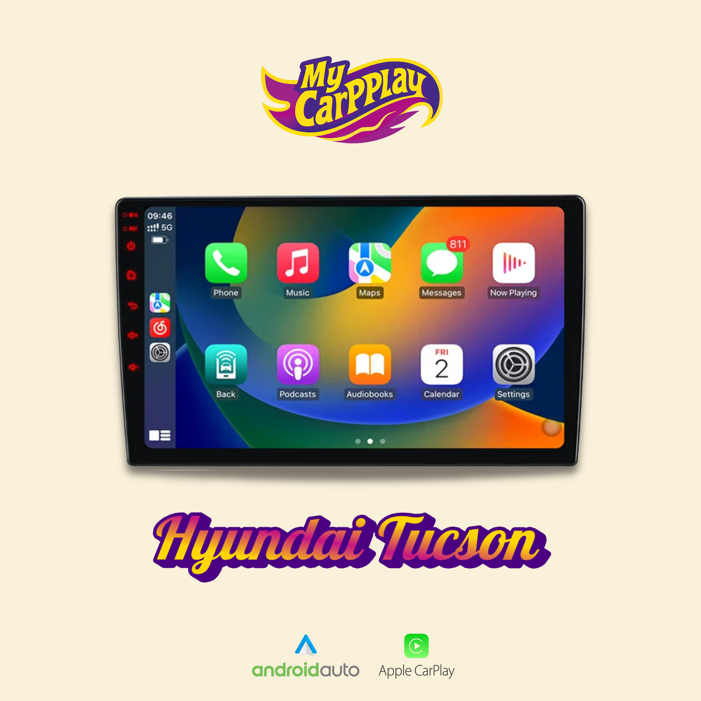 CarPlay Hyundai Tucson 2004-2013