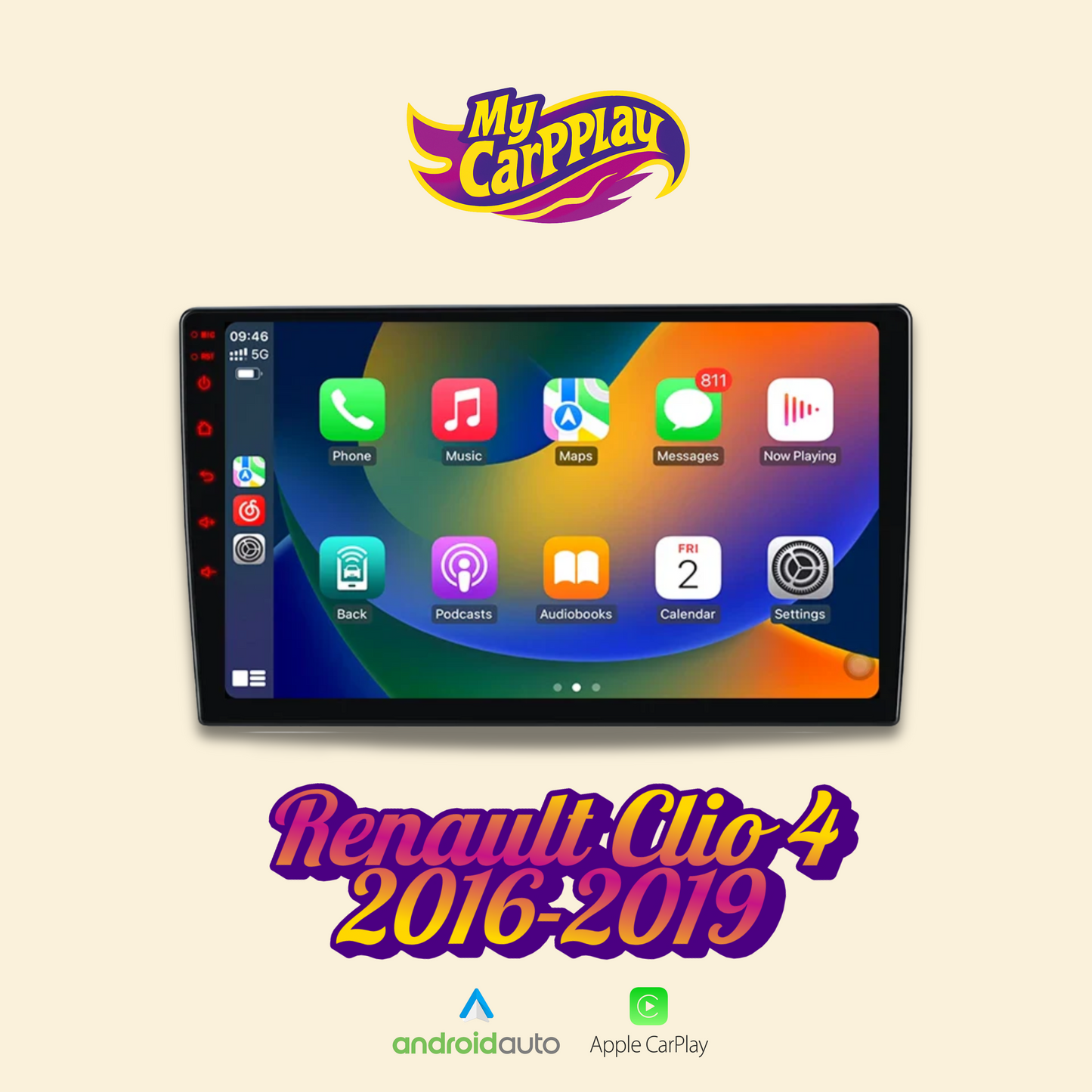 CarPlay Renault Clio 4 2016-2019