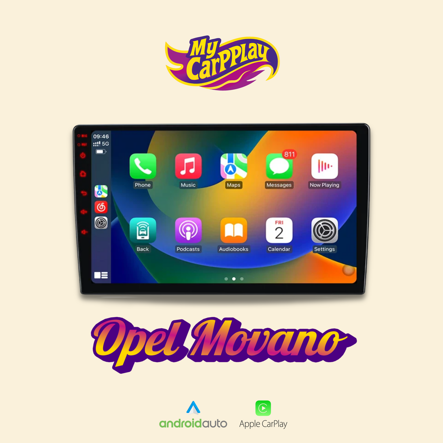 CarPlay Opel Movano