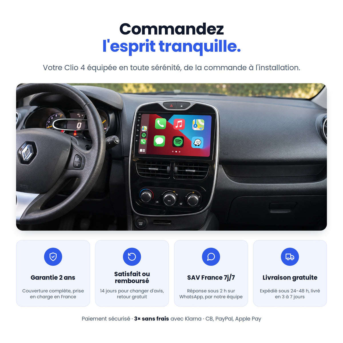 CarPlay Renault Clio 4 (2012-2019) — image 11