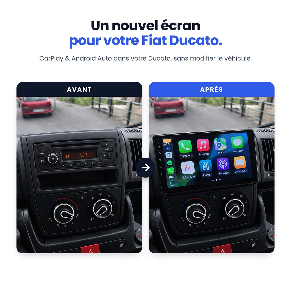 CarPlay Fiat Ducato (2006-2022) — image 2