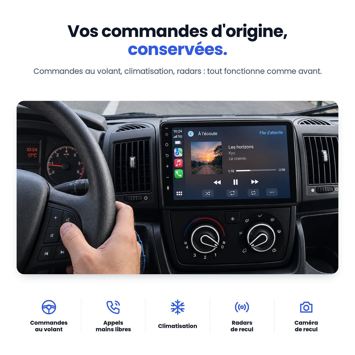 CarPlay Fiat Ducato (2006-2022) — image 5