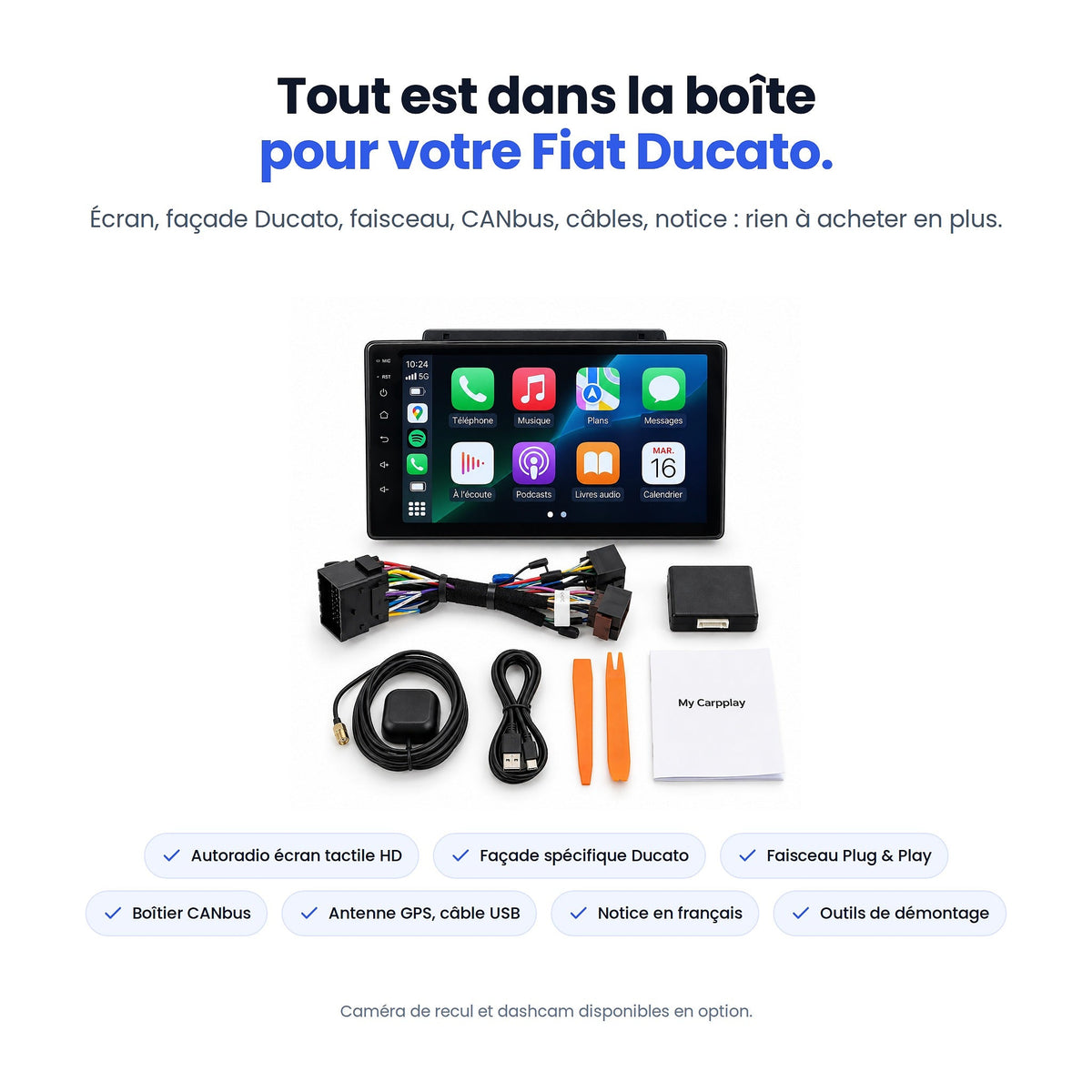 CarPlay Fiat Ducato (2006-2022) — image 7