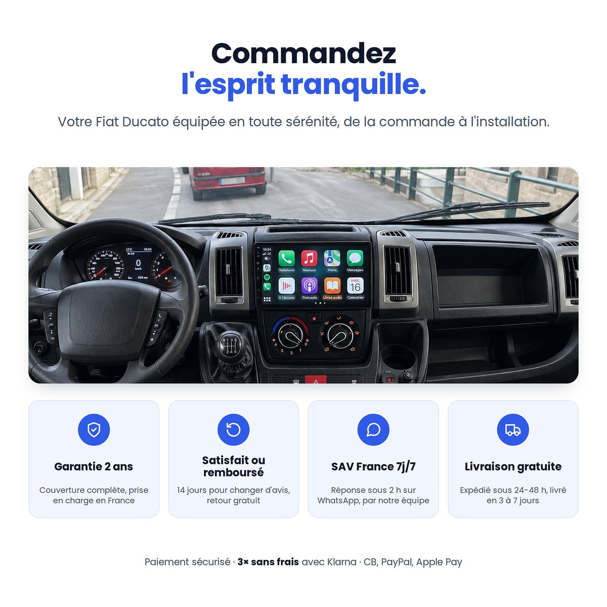 CarPlay Fiat Ducato (2006-2022) — image 9