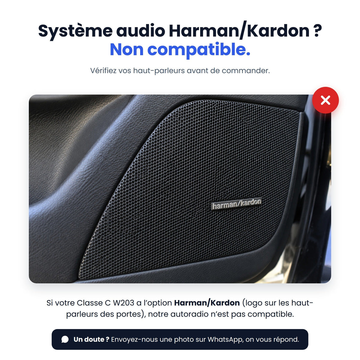 CarPlay Mercedes Classe C W203 (2000-2009) — image 3
