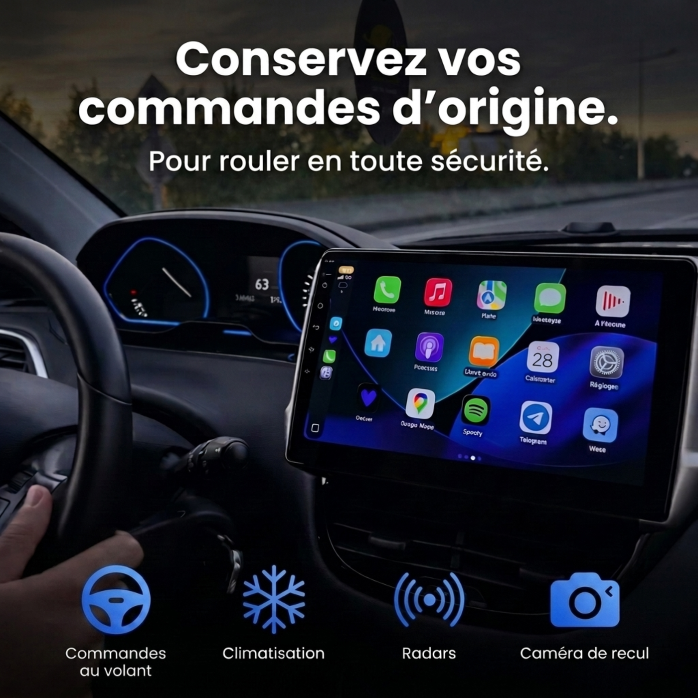 CarPlay Volkswagen Polo 5 (2008-2020) — image 3