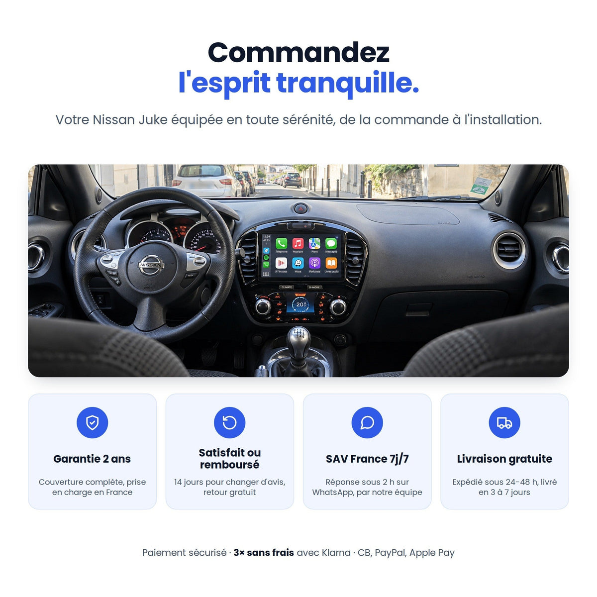 CarPlay Nissan Juke (2010-2014) — image 9