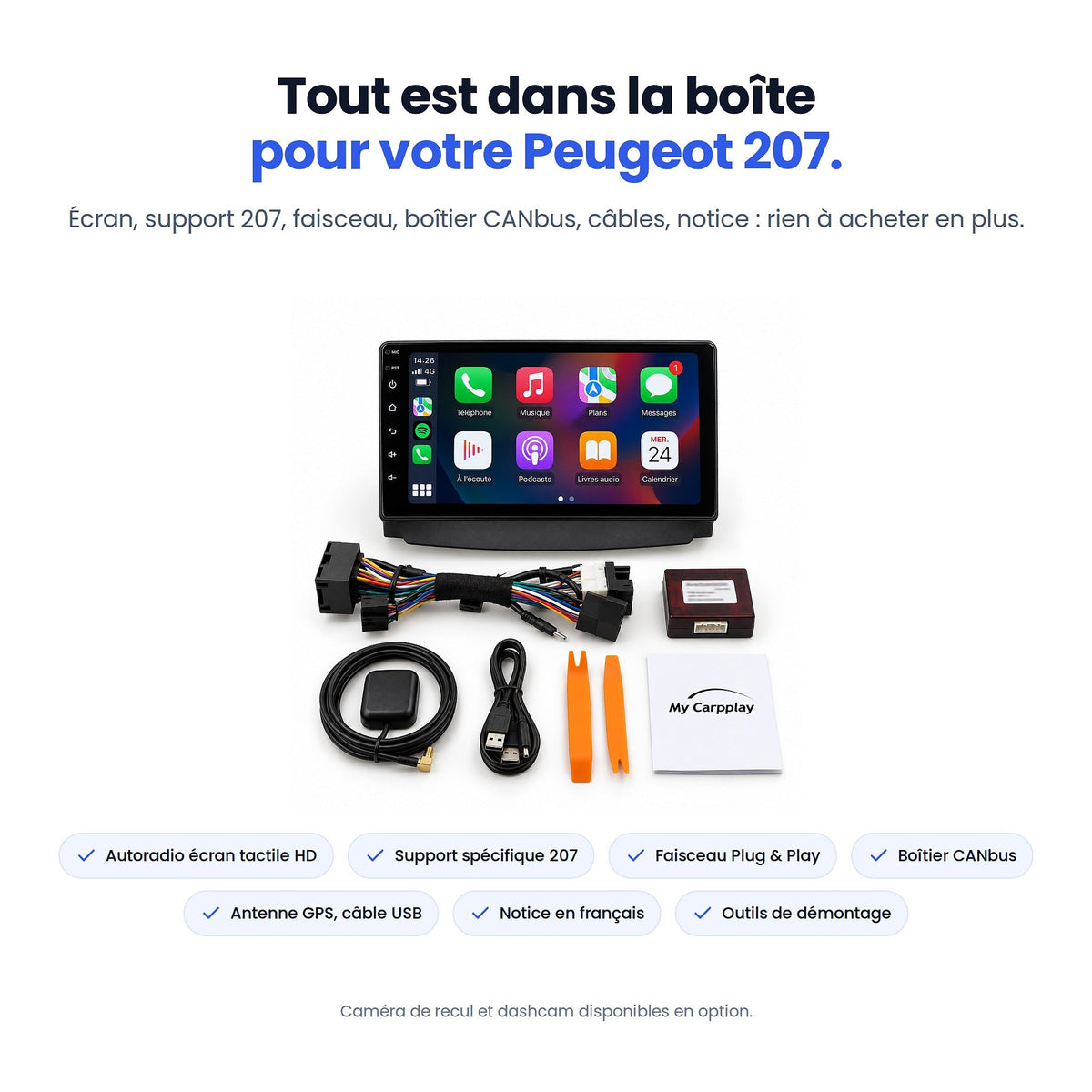 CarPlay Peugeot 207 (2006-2015) — image 7