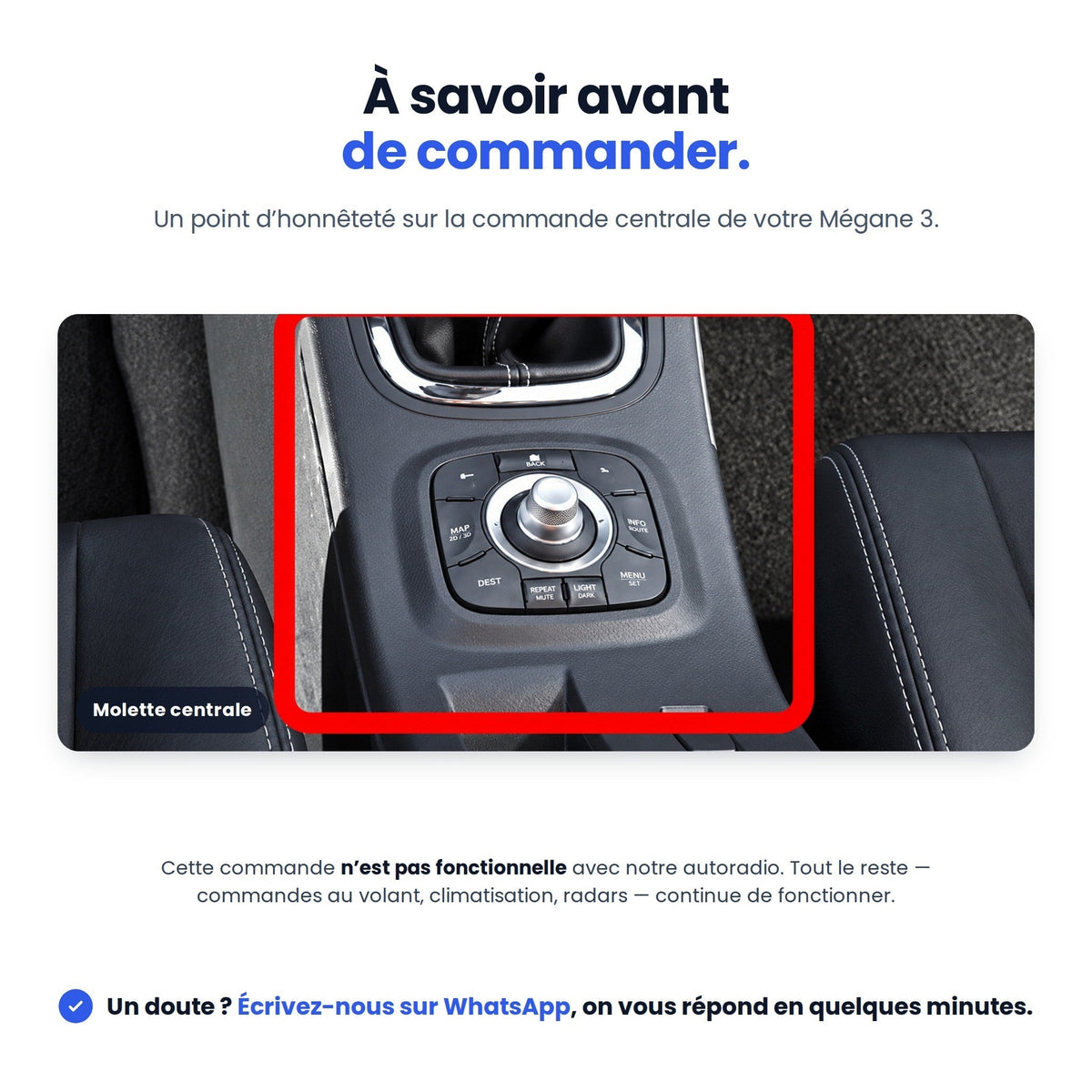 CarPlay Renault Mégane 3 (2008-2015) — image 4