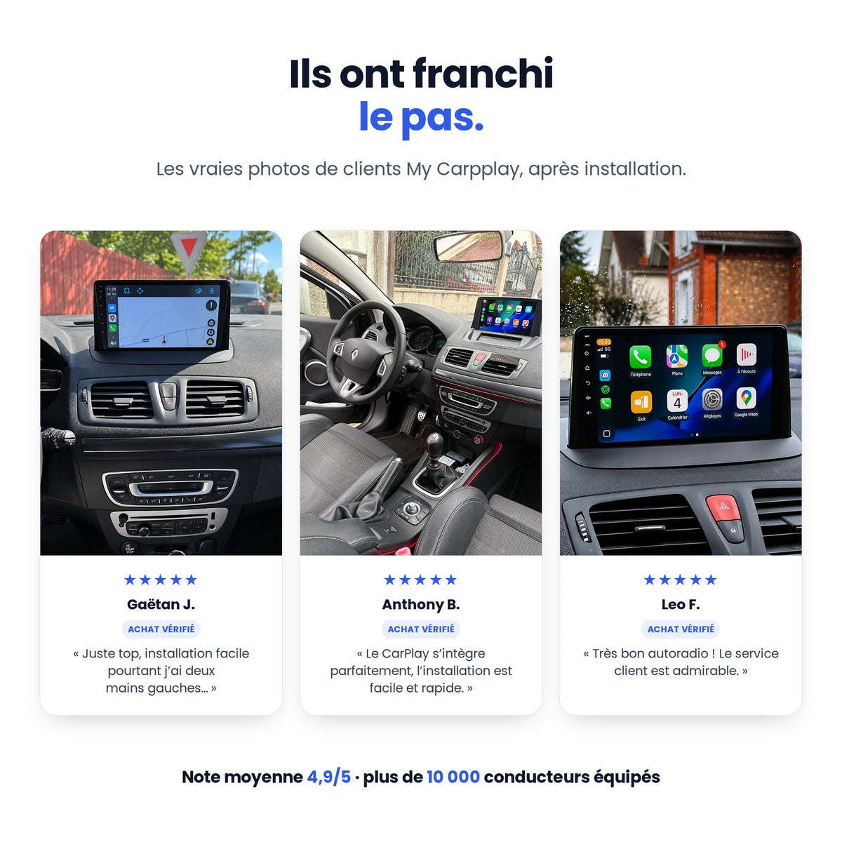 CarPlay Renault Mégane 3 (2008-2015) — image 9