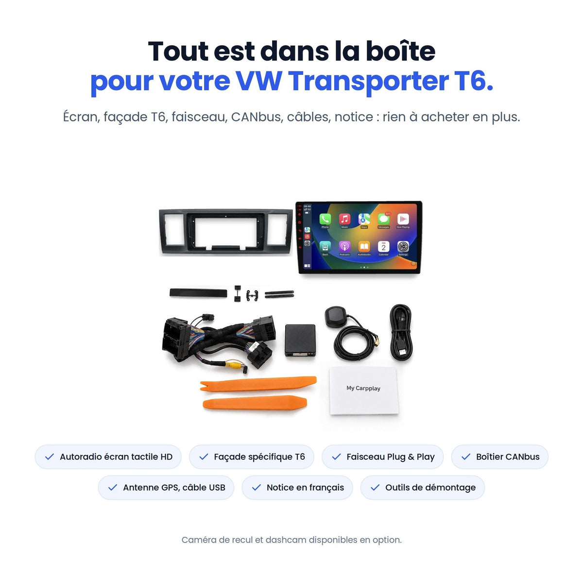 CarPlay Volkswagen Transporter T6 (2015-2021) — image 7